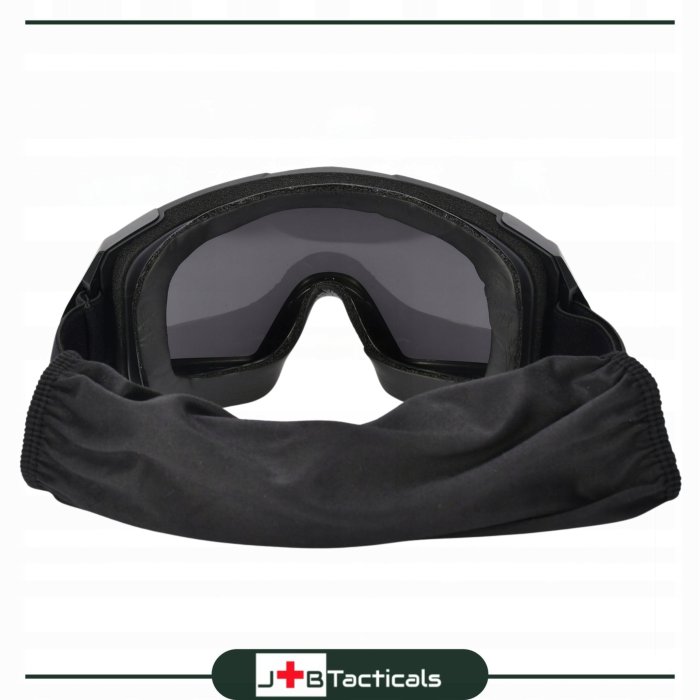 Gogle ochronne JB Tacticals HAWK czarne